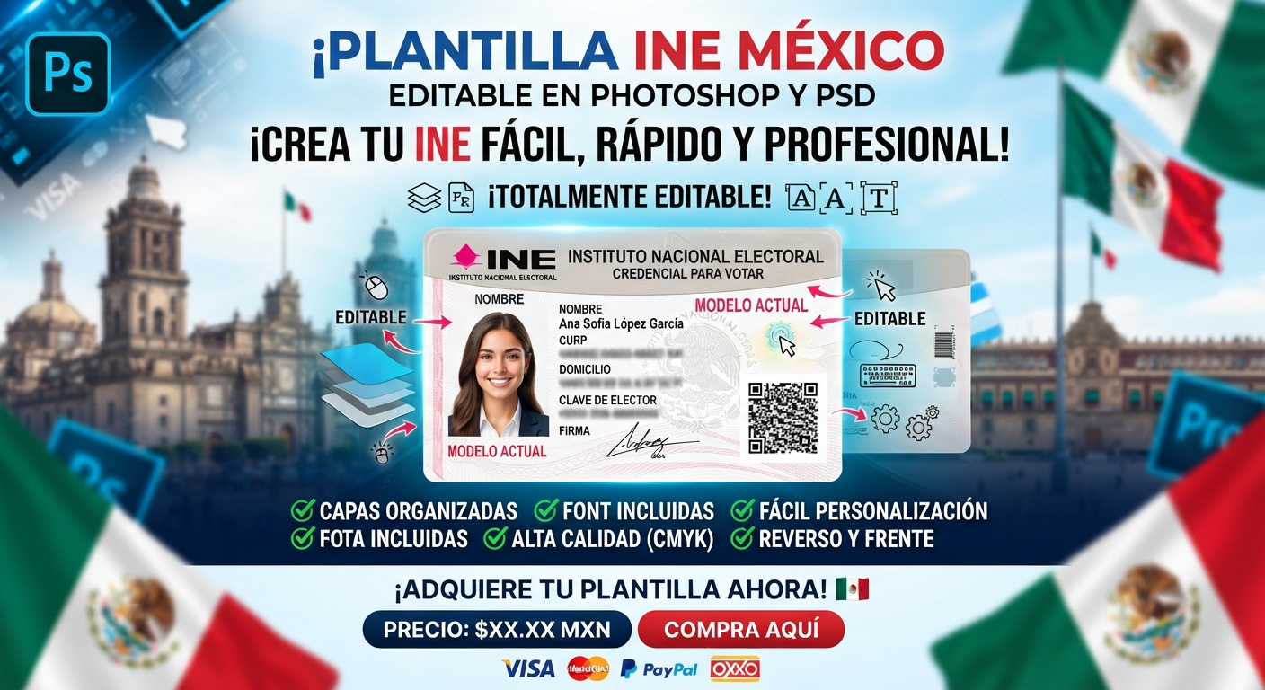 Plantilla INE México: La Mejor Opción para tus Proyectos